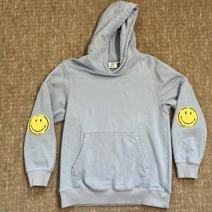 Samii Ryan Smiley® Oversized Hoodie, Blue
